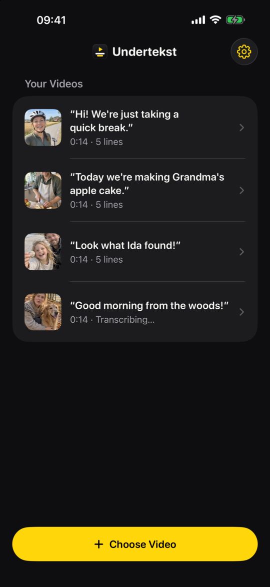 All your videos in one place